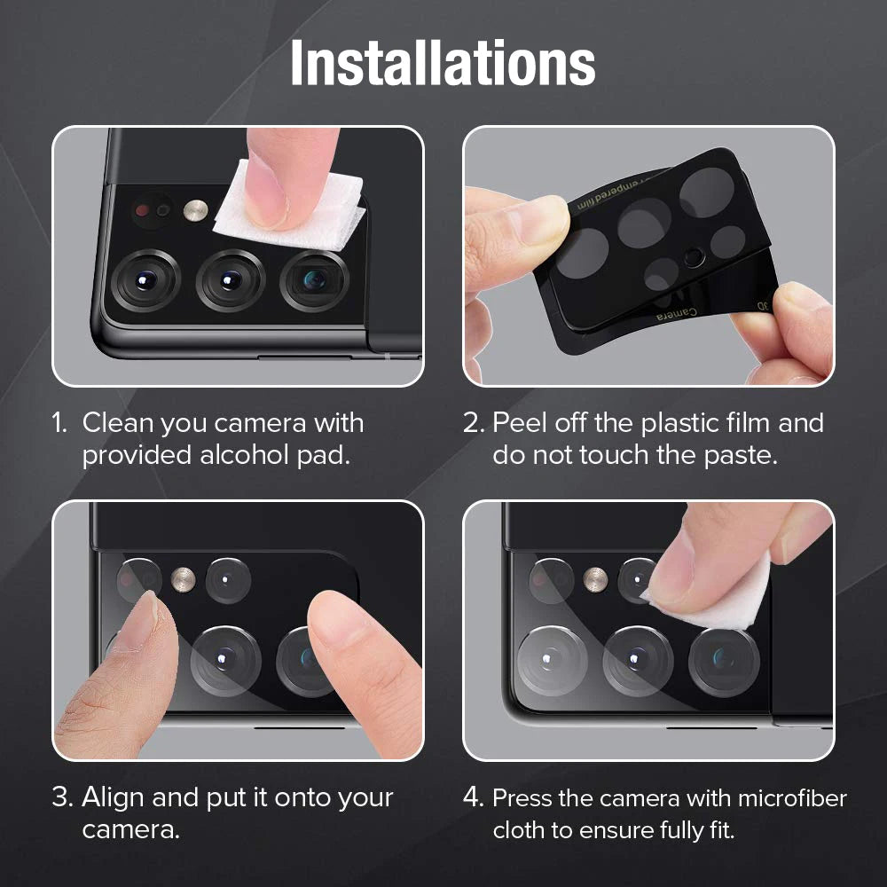 Kameralinse Schutzfolie 2-er Set